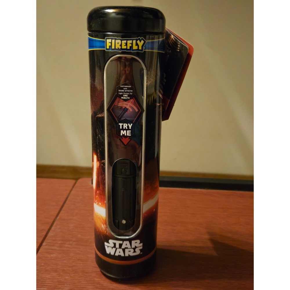 Firefly Star Wars Kylo‎ Ren Lightsaber Light-Up Timer Toothbrush Sound Effects